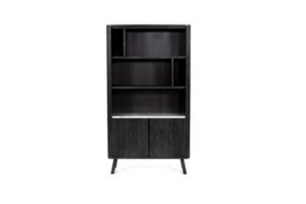Picture of EDESSA 2 Door Bookshelf with Marble Top