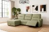 Picture of KIMBERLY Power Reclining Sectional Sofa with Drop-Down Console - Chaise Facing Left