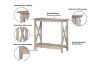 Picture of BRICH 80 Console Table (Wash Grey)