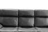 Picture of SOMIA Top-Grain Leather Manual Reclining Sofa Range (Grey)