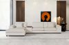 Picture of MIRANDA Modular Sofa with Ottoman & Console Power & USB Ports - Water Resistant
