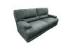 Picture of DAWSON Power Reclining Fabric Sofa Range with Storage Console & Cup Holders (Sage Grey)