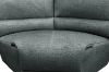 Picture of DAWSON Power Reclining Fabric Sofa Range with Storage Console & Cup Holders (Sage Grey)
