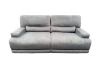 Picture of DAWSON Power Reclining Fabric Sofa Range with Storage Console & Cup Holders (Charcoal Grey)