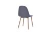 Picture of EMBER Dining Chair with Wood-Tone Metal Legs