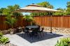 Picture of SOLARIS 3M×3M Crank Open 360° Rotation Cantilever Umbrella With Solar LED Lights & Ground Anchor