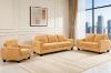 Picture of ANTONIA 3/2/1 Seater Fabric Sofa Range (Yellow)
