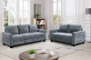Picture of ANTONIA Fabric Sofa Range (Blue) - 2 Seater