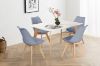Picture of EFRON 5PC Dining Set (Grey) -  1.2M Table