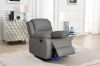 Picture of MARVIN Air Leather Manual Reclining Sofa Range (Grey) - 3RRC+2RRC Sofa Set