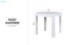 Picture of LUCERNE D85 Outdoor Dining Table - Water and UV Resistant