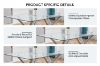 Picture of LUMIX 180 Tempered Glass Dining Table