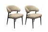 Picture of LORENZA Air Leather  Dining Chair (Light Brown)