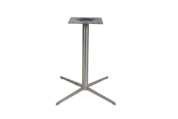 Picture of [Commercial Supply Only] JAX 76 Stainless Steel Cross Brushed Table Base