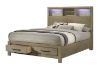 Picture of KENORA 4PC/5PC/6PC Bedroom Combo Set in Queen Size