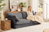 Picture of CAVINAS 3.5/2.5/1.5 Seater Fabric Sofa Range (Dark Grey) - 3.5+2.5 Sofa Set