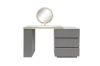 Picture of NOOK 3-Drawer Extension Dressing Table with LED Mirror