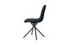 Picture of MARMURA 5PC 1.8M Sintered Stone Top Dining Table & 360° Swivel Dark Chairs Set