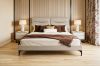 Picture of TERRA Air Leather Bed Frame with Integrated Touch LED Light in Queen Size