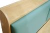 Picture of YORU Queen Size Bed Frame with Gas Lift Storage and Drawers