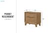 Picture of BRYDEN 2-Drawer Bedside Table