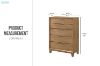 Picture of BRYDEN 5-Drawer Tallboy