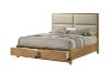 Picture of BRYDEN Bed Frame with Storage Drawers - King Size