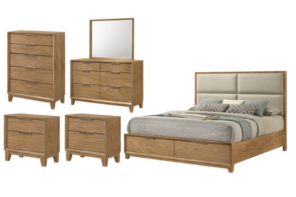 Picture of BRYDEN Bedroom Combo Set - 6PC Queen