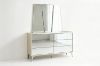 Picture of MIRORA Mirrored Bedroom Combo Set - 6PC Queen