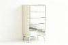 Picture of MIRORA 5-Drawer Mirrored Tallboy