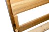 Picture of BRITTON Australian Marri Hardwood Floating Bed Frame - Queen Size