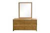Picture of BRITTON Australian Marri Hardwood Bedroom Combo Set- 5PC Queen