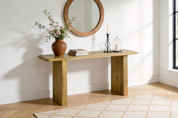 Picture of LINTON Australian Marri Hardwood Console Table