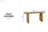 Picture of LINTON Australian Marri Hardwood Console Table