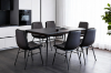 Picture of BRUTUS 1.5M 5PC/7PC Sintered Stone Top Dining Set (Dark Grey)