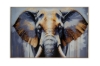 Picture of 357-008 Decorative Wall Art with Golden Frame (90x60cm) - Elephant