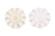 Picture of 371-021/022 Feathers Placemat in White