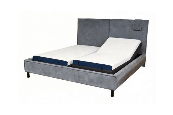 Picture of MOTIONFLEXI PRO Electric Adjustable Bed Frame & Base with Memory Foam Mattress Set - Split King Size