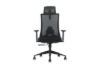 Picture of MAVEN High Back Office Chair with Adjustable Ice-Silk Mesh Backrest & Adjustable Headrest, Lumbar Support & 3D Armrests