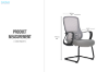 Picture of ZYLO High Back Cantilever Office/Visitor Chair