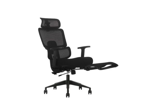Picture of FLEXO Height Adjustable Office Chair with Footrest (Dark)