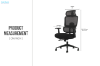 Picture of FLEXO Height Adjustable Office Chair with Footrest (Dark)