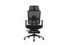 Picture of FLEXO Height Adjustable Office Chair with Footrest (Dark)