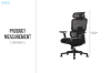 Picture of FLEXO Pro Height Adjustable Mesh Office Chair with Footrest (Dark)