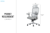 Picture of FLEXO Pro Height Adjustable Mesh Office Chair with Footrest (Grey)