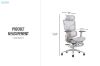 Picture of NEXEN Pro High Back Office Chair with Adjustable Headrest, Lumbar Support, 3D Armrests and Seat Slider