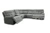 Picture of SOMNIX Zero Gravity Dual Motor Power Reclining Sectional Sofa with Storage Console & Cup Holders & USB Type-C Ports (Grey)
