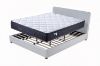 Picture of SPRINGFIELD Teddy Fabric Bed Frame + UTOPIA Memory Foam Euro Top Mattress Combo Deal - NZ King Size (168x204)