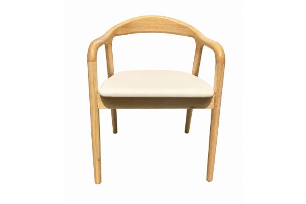 Picture of NEVA Solid Wood Replica Dining Armchair - Each
