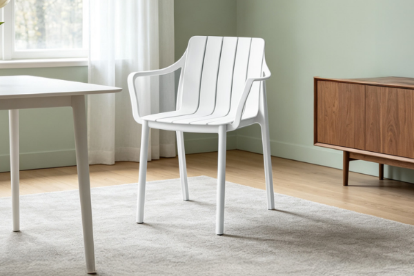 Picture of TUFEX Dining Chair - UV, Water & Moisture Resistance (White)